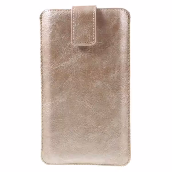 Iphone 6s Plus/ Samsung Galaxy S7 Edge – Pu Læder Cover Etui Med Kortslots – Guldfarve Iphone 6s Plus/ Samsung Galaxy S7 Edge - Pu Læder Cover Etui Med Kortslots - Guldfarve