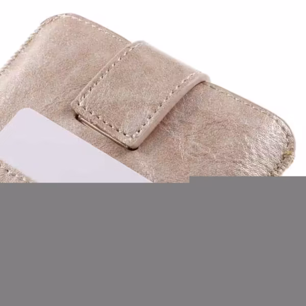 Iphone 6s Plus/ Samsung Galaxy S7 Edge – Pu Læder Cover Etui Med Kortslots – Guldfarve Iphone 6s Plus/ Samsung Galaxy S7 Edge - Pu Læder Cover Etui Med Kortslots - Guldfarve