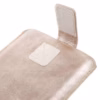 Iphone 6s Plus/ Samsung Galaxy S7 Edge – Pu Læder Cover Etui Med Kortslots – Guldfarve Iphone 6s Plus/ Samsung Galaxy S7 Edge - Pu Læder Cover Etui Med Kortslots - Guldfarve