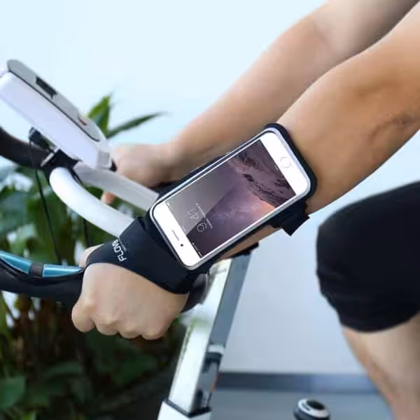 Iphone 7/6/6s – Sportsarmbånd Holder Med Tommelfinger Ring – Sort Iphone 7/6/6s - Sportsarmbånd Holder Med Tommelfinger Ring - Sort