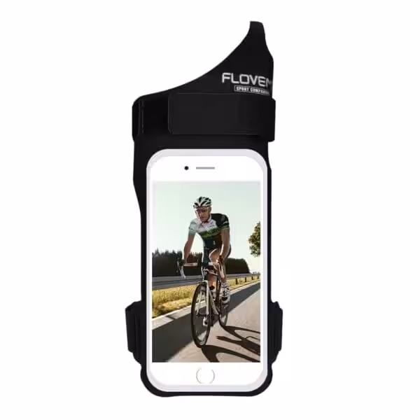 Iphone 7/6/6s – Sportsarmbånd Holder Med Tommelfinger Ring – Sort Iphone 7/6/6s - Sportsarmbånd Holder Med Tommelfinger Ring - Sort