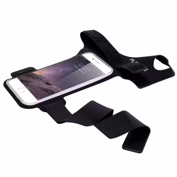 Iphone 7/6/6s – Sportsarmbånd Holder Med Tommelfinger Ring – Sort Iphone 7/6/6s - Sportsarmbånd Holder Med Tommelfinger Ring - Sort