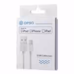1 M Lightning 8 Pin Mfi Certificeret Data- Opladnings- Og Synkroniseringskabel OPSO USB-kabel til iPod, iPhone, iPad