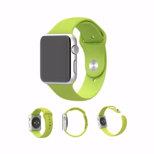 Apple Watch 38mm - 40mm Xincuco Silikone Sportsarmbånd - Grøn