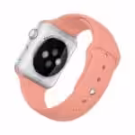 Apple Watch 38mm – 40mm Rock Sports Silikone Armbånd – Lyserød Apple Watch 38mm - 40mm Rock Sports Silikone Armbånd - Lyserød