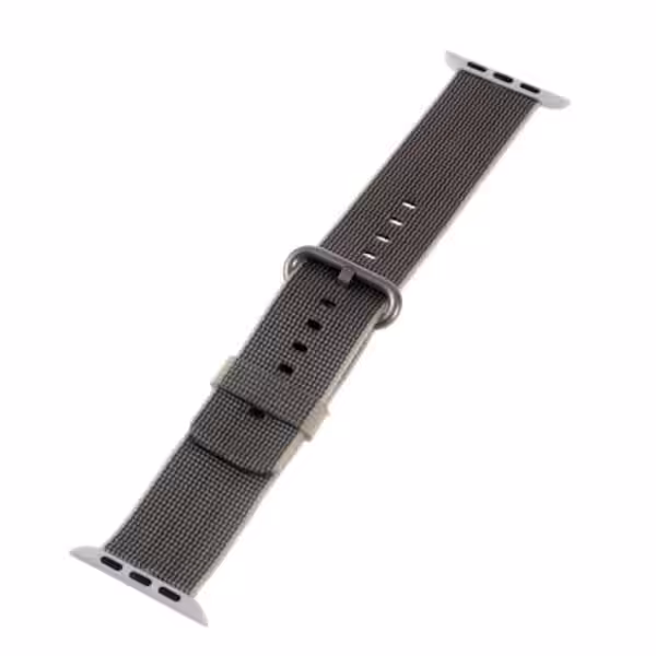 Apple Watch 42mm – 44mm Nylon Spænde Armbånd – Grå Apple Watch 42mm - 44mm Nylon Spænde Armbånd - Grå