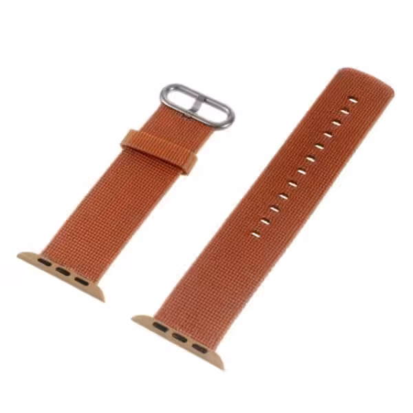 Apple Watch 42mm – 44mm Nylon Spænde Armbånd – Orange
