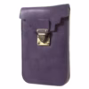 Iphone 6s Plus / Galaxy Note 5 – Dual-lomme Mat Skulderpung – Lilla Iphone 6s Plus / Galaxy Note 5 - Dual-lomme Mat Skulderpung - Lilla