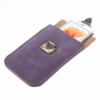 Iphone 6s Plus / Galaxy Note 5 – Dual-lomme Mat Skulderpung – Lilla Iphone 6s Plus / Galaxy Note 5 - Dual-lomme Mat Skulderpung - Lilla