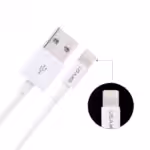 Usams 8 Pin Data Sync + Oplader Kabel Til Iphone Og Ipad – Hvid Usams 8 Pin Data Sync + Oplader Kabel Til Iphone Og Ipad - Hvid