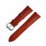 Apple Watch 42mm – 44mm Krokodille Skin Ægte Læder Armbånd – Rød Apple Watch 42mm - 44mm Krokodille Skin Ægte Læder Armbånd - Rød