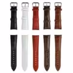 Apple Watch 42mm – 44mm Krokodille Skin Ægte Læder Armbånd – Rød Apple Watch 42mm - 44mm Krokodille Skin Ægte Læder Armbånd - Rød