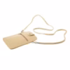 Universal Pu Læder Taske Etui Med Skulderrem Til Samsung Sony Htc – Beige Universal Pu Læder Taske Etui Med Skulderrem Til Samsung Sony Htc - Beige