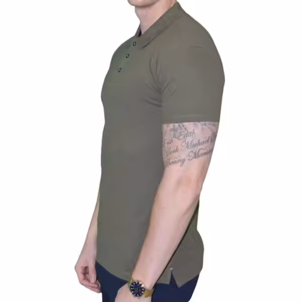 Xtreme Stretch Polo Shirt Army Grøn Xtreme Stretch Polo Shirt Army Grøn
