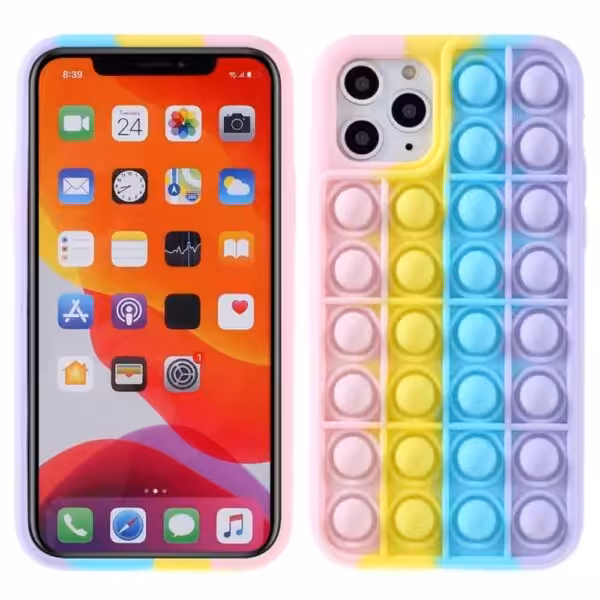 Iphone 11 Pro Max Popit Cover Gul Iphone 11 Pro Max Popit Cover Gul