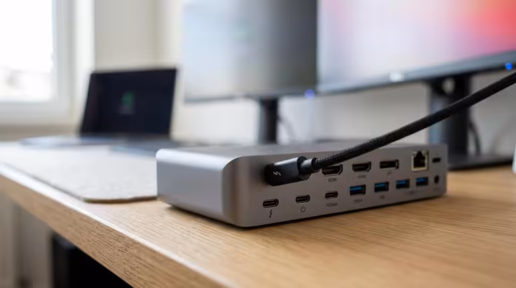 Bedste docking stationer til MacBook og PC
