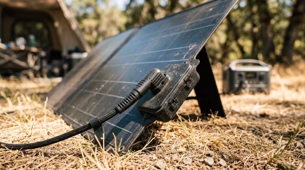 Bedste solcellepaneler til camping