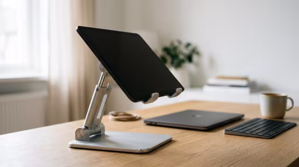 Tablet holder til skrivebord
