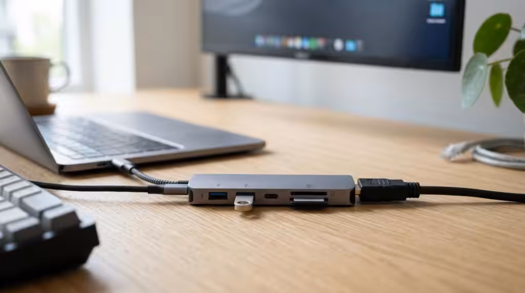 Bedste USB-C adaptere til hjemmekontoret