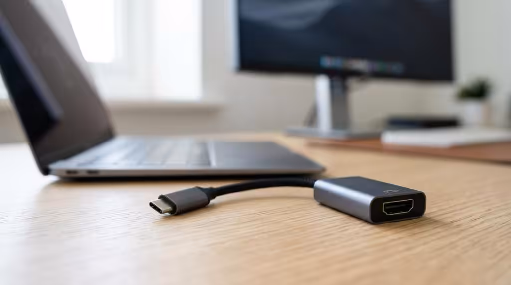 USB-C til HDMI adapter
