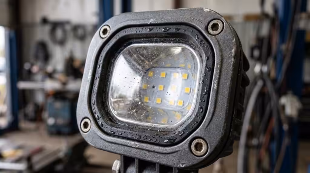 5 arbejdslamper til garage og værksted