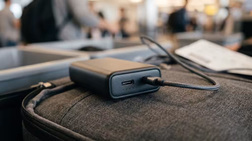 6 powerbanks med USB-C PD powerbank