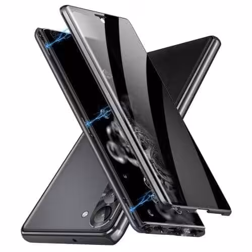 Samsung Galaxy S23 Plus Privacy Perfect Cover - Sort